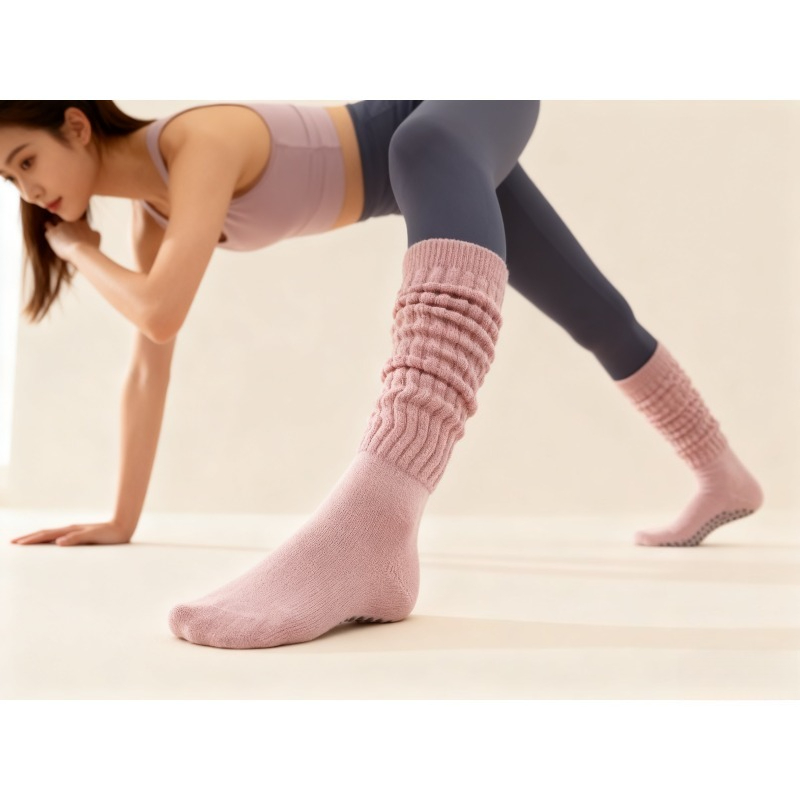 Youtube Yoga Pilates - Kaos Kaki Pilates Wanita Katun Anti