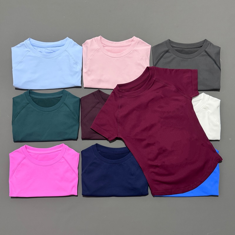 Pilates Yoga Fit - Histello Baju Senam Wanita Lengan Pendek