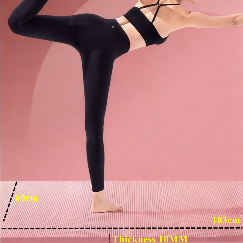 Pilates Yoga Mat Workout - Matras Yoga Anti Selip untuk Latihan