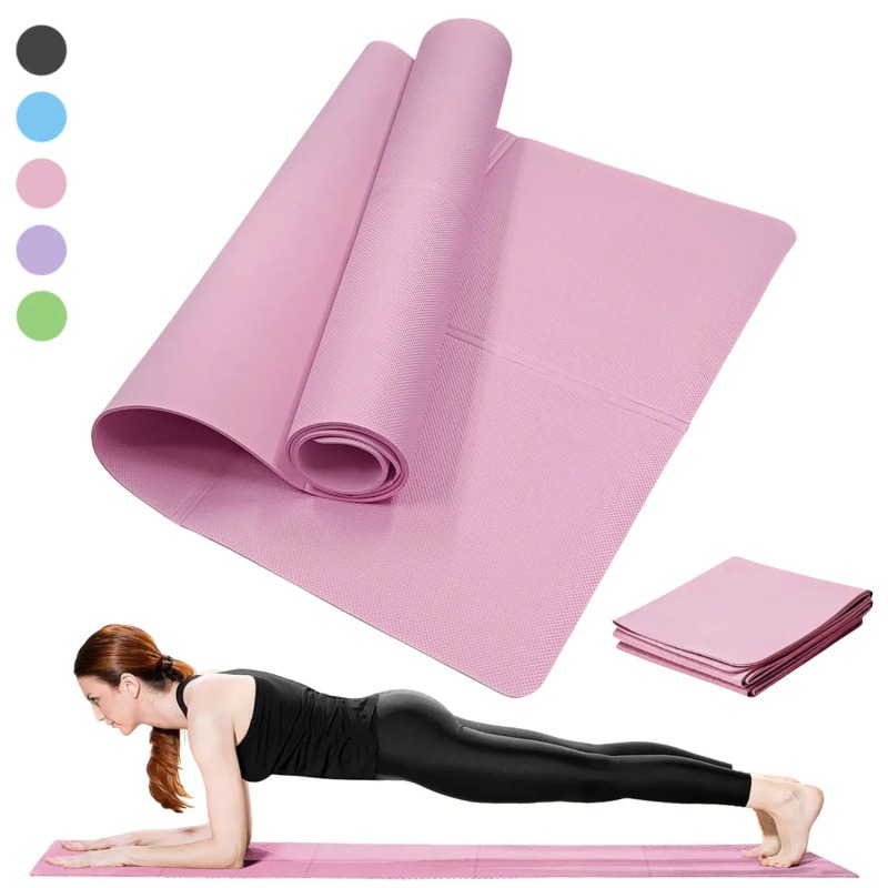 Pilates Yoga Mat Workout - Matras Yoga Pilates Matras Kebugaran Ketebalan