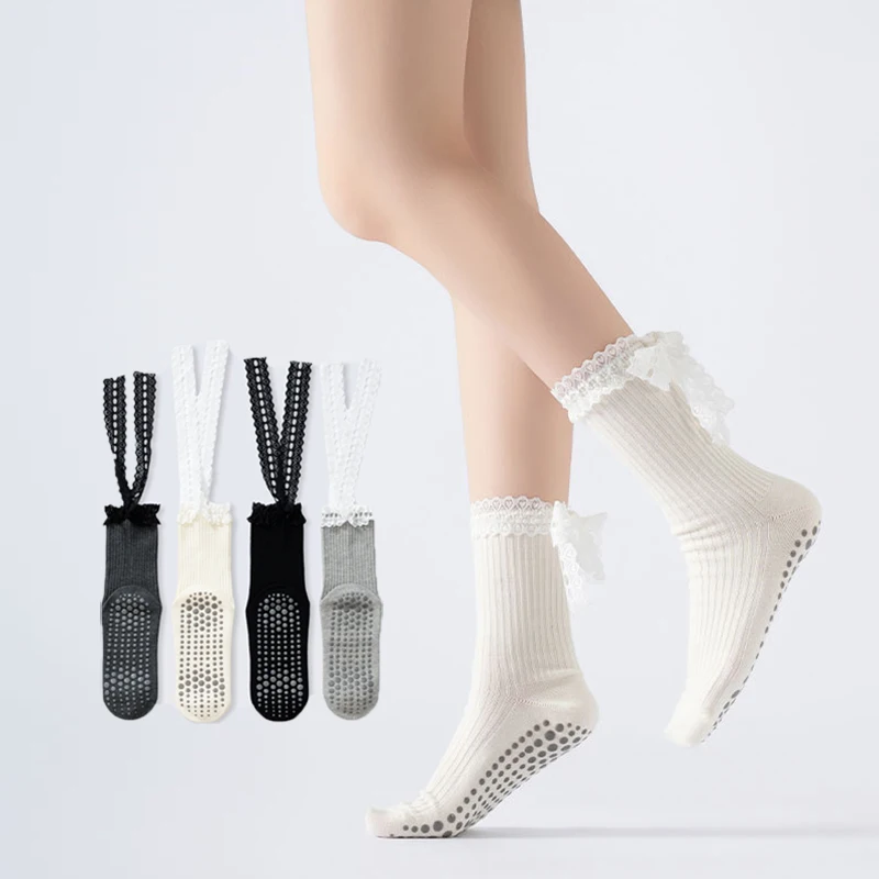 Youtube Yoga Pilates - Kaos Kaki Yoga Wanita Katun Silikon