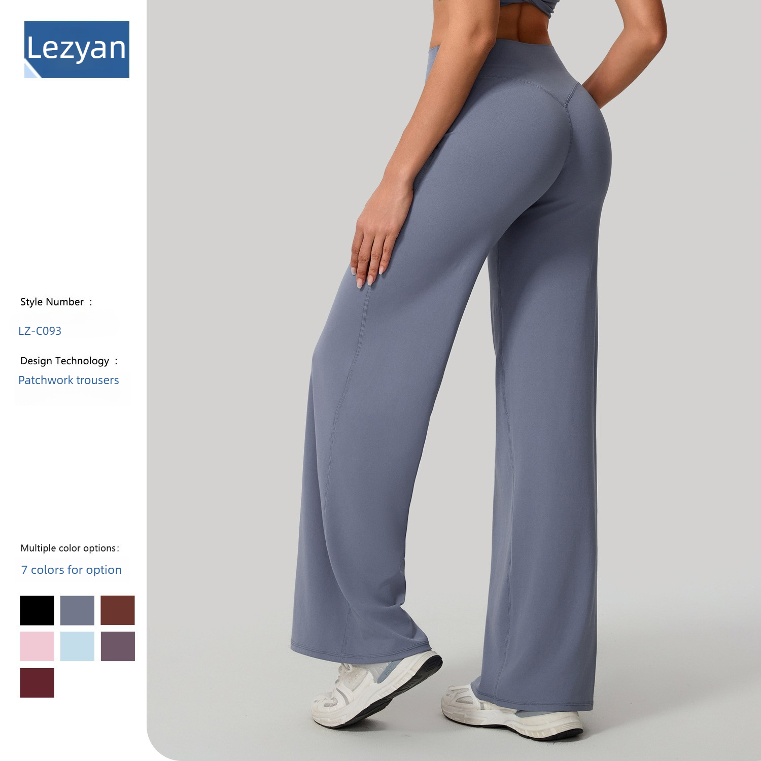 Pilates Yoga Fit - Lezyan Celana Yoga Longgar Lembut Model