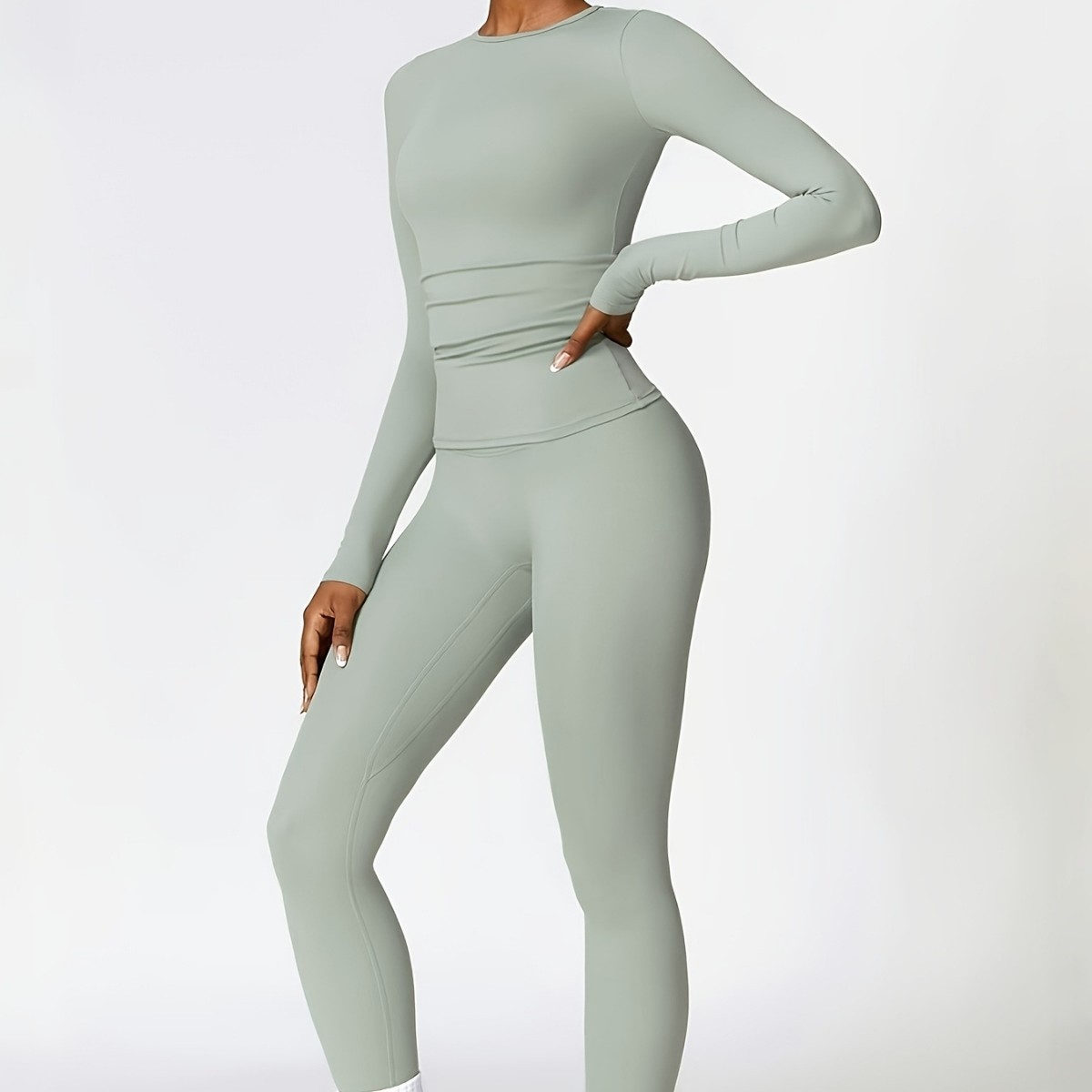Setelan yoga ketat lengan panj - Pilates & Yoga En Talavera Raquel Díaz ulasan dan harga