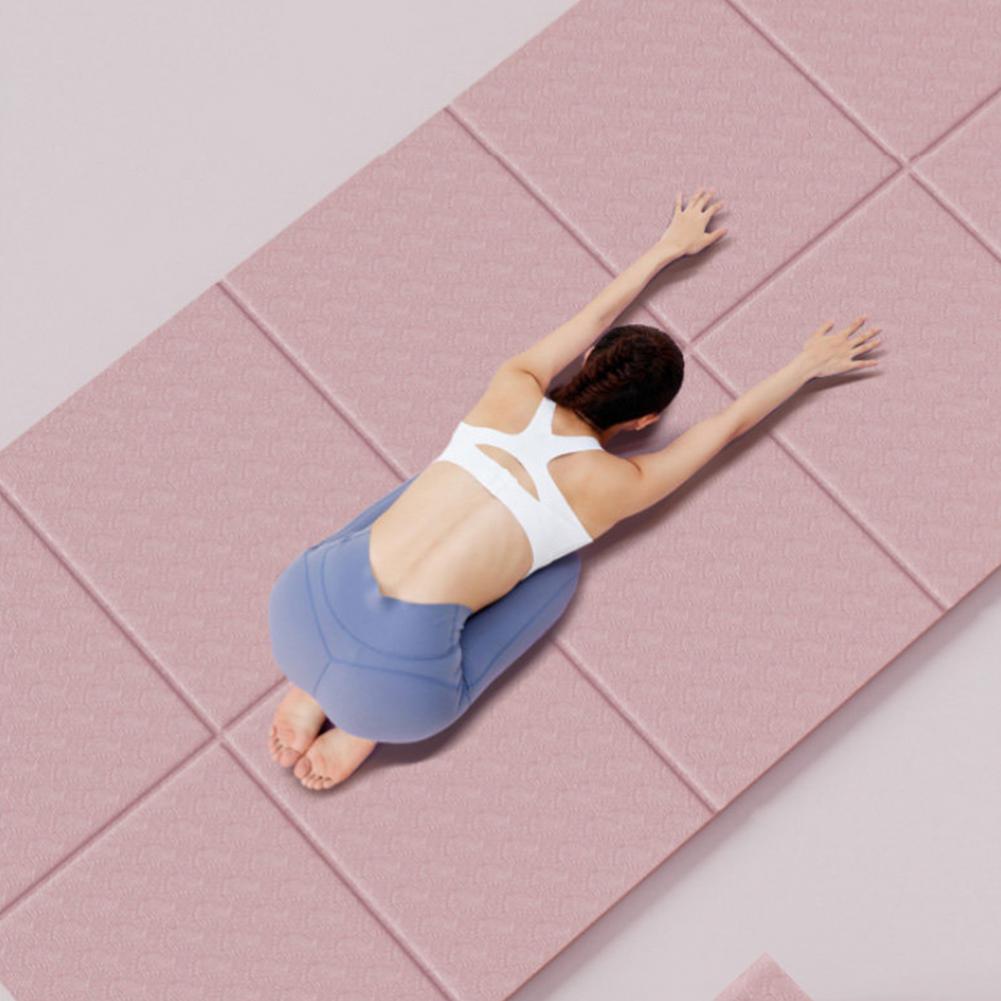 Matras Yoga Lipat Ekstra Porta - Pilates Yoga Mat Workout ulasan dan harga