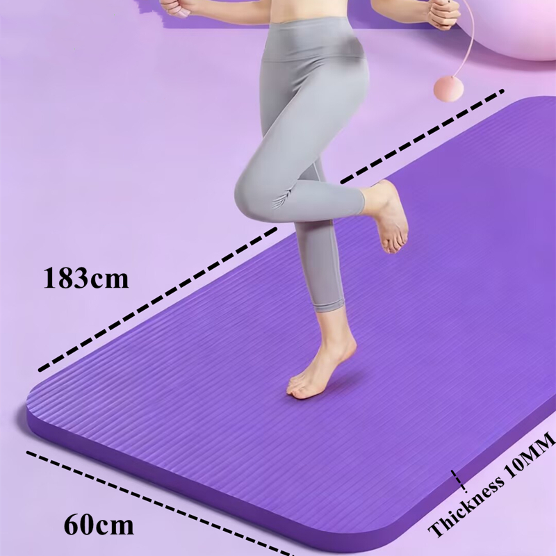 Matras Yoga Anti Selip untuk L - Pilates Yoga Mat Workout ulasan dan harga