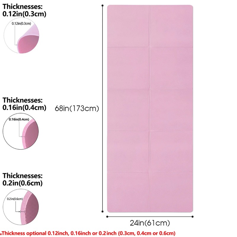 Matras Yoga Pilates Matras Keb - Pilates Yoga Mat Workout ulasan dan harga