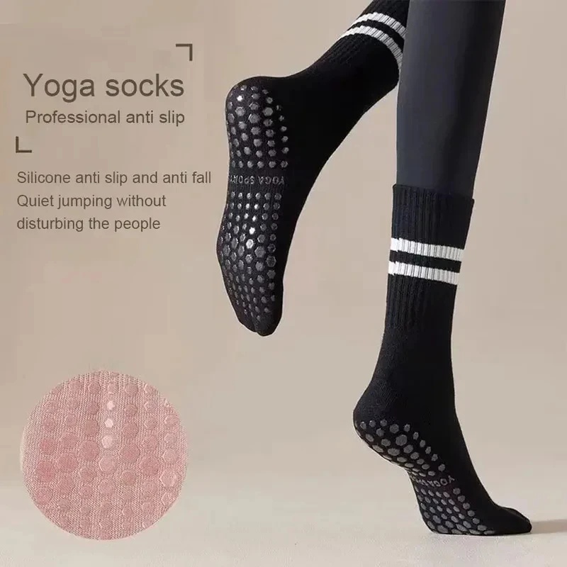 1/2/3 Pasang Kaus Kaki Olahrag - Youtube Yoga Pilates ulasan dan harga
