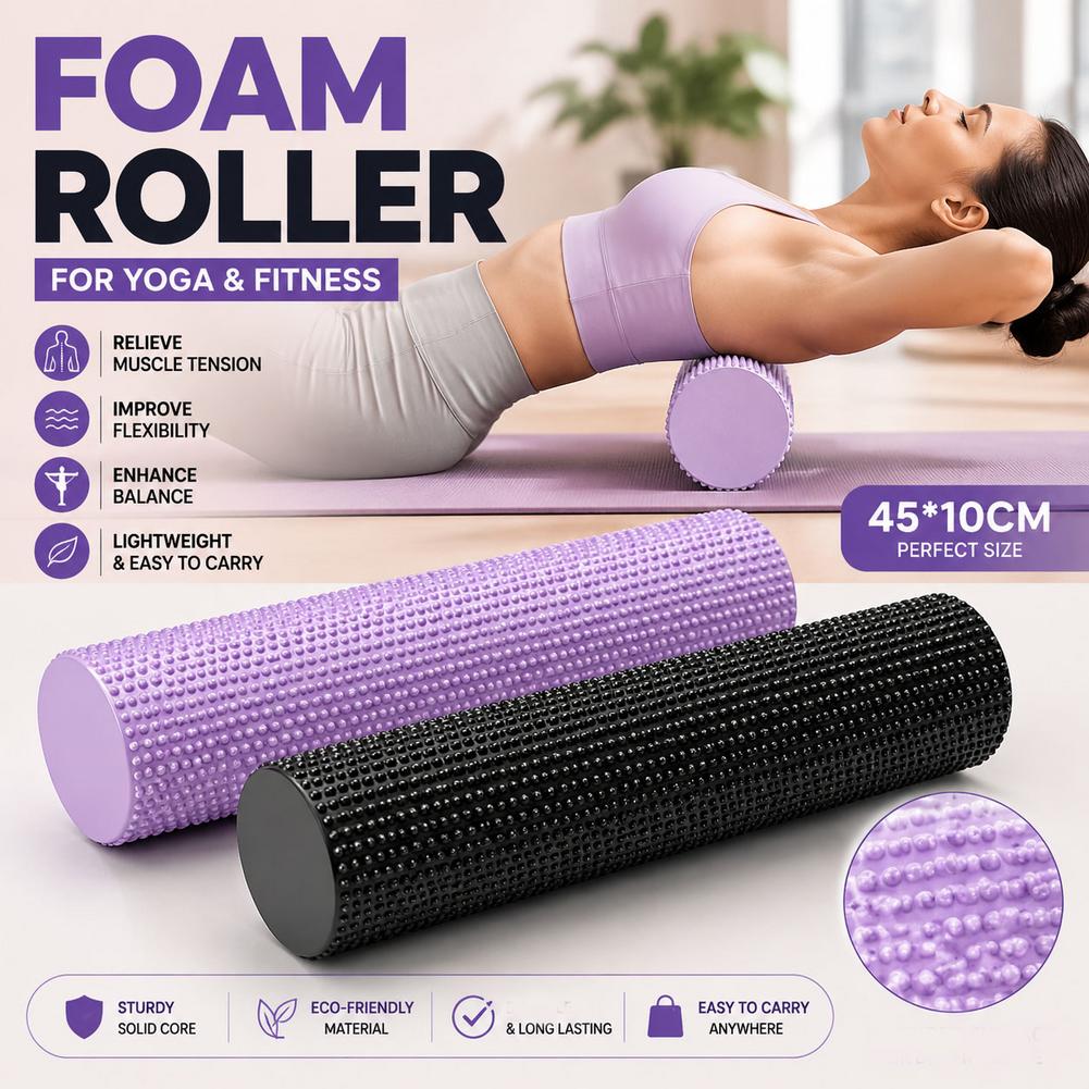 EVA High Density Yoga Foam Rol - Pilates Yoga Home ulasan dan harga