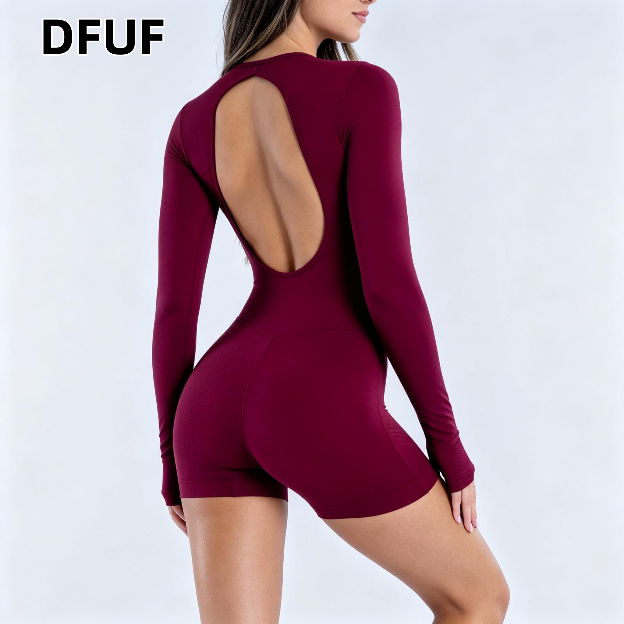 DFUF Jumpsuit Yoga Wanita Leng - Pilates Yoga Fit ulasan dan harga