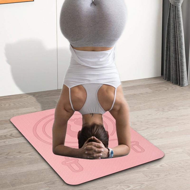 Matras Lompat Tali 6mm Bahan T - Pilates Yoga Mat Workout ulasan dan harga