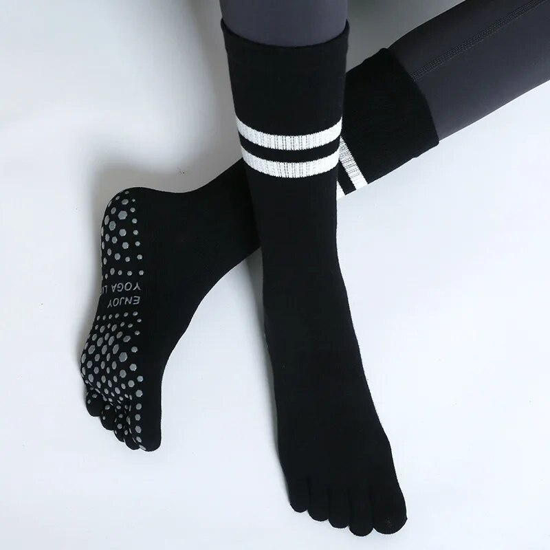 Kaus kaki Yoga wanita antilemb - Youtube Yoga Pilates ulasan dan harga