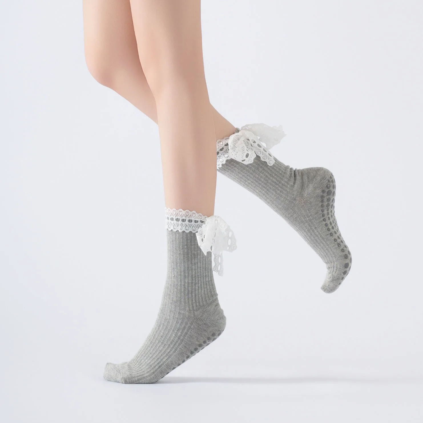 Kaos Kaki Yoga Wanita Katun Si - Youtube Yoga Pilates ulasan dan harga